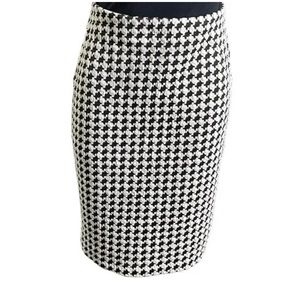 Philosophy houndstooth pencil skirt